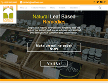 Tablet Screenshot of leaflifeaz.com